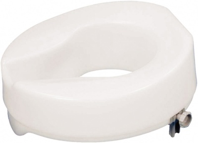 Ashby Easy Fit Raised Toilet Seat - 5cm (2'') Height Seat